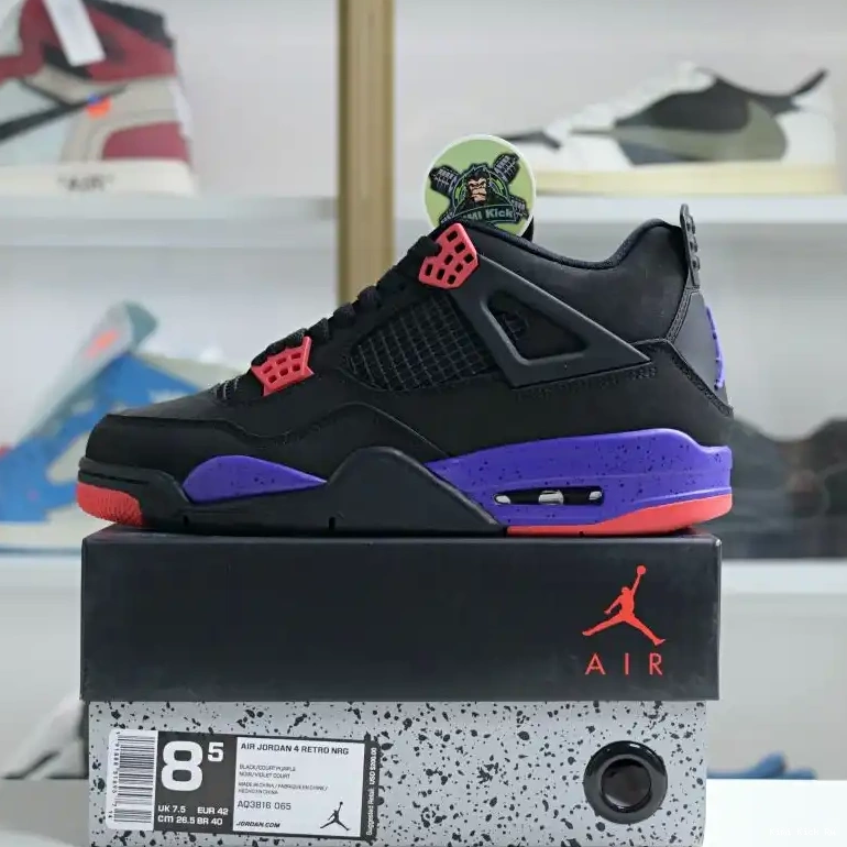 Jordan Kimikick 4 Jordan nrg raptors Air （2018） retro 0713
